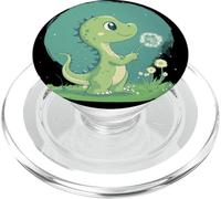 Es hora de soñar con este diente de león flotante y dinosaurio PopSockets PopGrip para MagSafe
