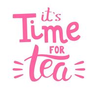 Es hora Pegatinas de grabado 67.2x68cm No daña la superficie de la pared Rosa