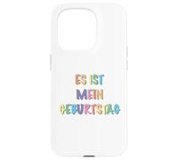 es ist mein Geburtstag Carcasa para iPhone 15 Pro