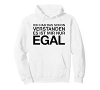 Es ist Mir Egal Sudadera con Capucha