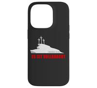 ES ist VOLLBRACHT - Passover Easter Jesus Cross (German) Carcasa para iPhone 14 Pro