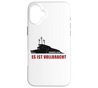ES ist VOLLBRACHT - Passover Easter Jesus Cross (German) Carcasa para iPhone 16 Plus