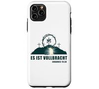 Es ist Vollbracht - Passover Easter Jesus Empty Tomb German Carcasa para iPhone 11 Pro MAX