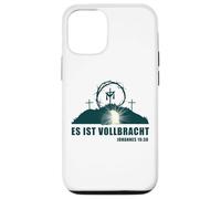 Es ist Vollbracht - Passover Easter Jesus Empty Tomb German Carcasa para iPhone 12/12 Pro