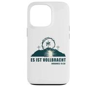 Es ist Vollbracht - Passover Easter Jesus Empty Tomb German Carcasa para iPhone 13 Pro