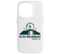 Es ist Vollbracht - Passover Easter Jesus Empty Tomb German Carcasa para iPhone 14 Pro