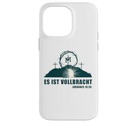 Es ist Vollbracht - Passover Easter Jesus Empty Tomb German Carcasa para iPhone 14 Pro MAX