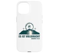 Es ist Vollbracht - Passover Easter Jesus Empty Tomb German Carcasa para iPhone 15