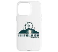 Es ist Vollbracht - Passover Easter Jesus Empty Tomb German Carcasa para iPhone 15 Pro MAX
