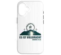 Es ist Vollbracht - Passover Easter Jesus Empty Tomb German Carcasa para iPhone 16