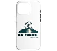 Es ist Vollbracht - Passover Easter Jesus Empty Tomb German Carcasa para iPhone 16 Pro