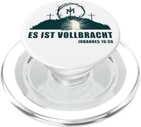 Es ist Vollbracht - Passover Easter Jesus Empty Tomb German PopSockets PopGrip para MagSafe