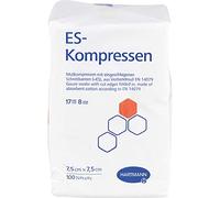 ES-Kompressen unsteril 8fach 7,5x7,5cm, 100 St [Badartikel] by Paul Hartmann AG