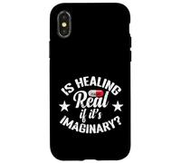 Es la curación Real si es cuestión imaginaria Carcasa para iPhone X/XS