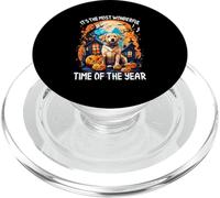 Es la época más Maravillosa del año Halloween Labrador PopSockets PopGrip para MagSafe