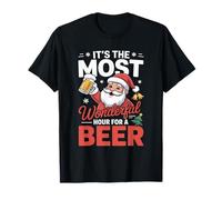 Es la hora más maravillosa para una Navidad de cerveza Camiseta