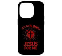 Es la Sangre de Jesús para Mí Sangrienta Cruz Fe Evangelio Carcasa para iPhone 14 Pro