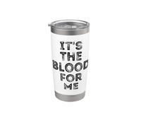 Es la sangre para mí Jesús Pascua Cristiano Hombres Mujeres Niños Vaso térmico de acero inoxidable de doble pared