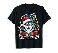 Es la Temporada navideña de Grey Wolf Grey Timberwolf Camiseta