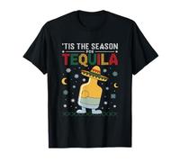 Es la temporada para la Navidad fea del tequila Camiseta