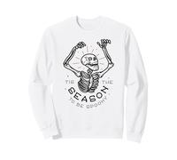 ES LA Temporada para SER Spooky Halloween Divertido Esqueleto Meme Sudadera