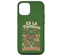 Es La Temporada - Piñata navideña Mexicana, diseño de Flor de Pascua Carcasa para iPhone 12/12 Pro