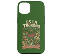 Es La Temporada - Piñata navideña Mexicana, diseño de Flor de Pascua Carcasa para iPhone 13