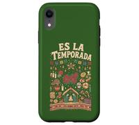 Es La Temporada - Piñata navideña Mexicana, diseño de Flor de Pascua Carcasa para iPhone XR