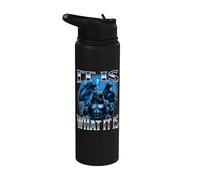 Es Lo Que Alfa Lobo Meme Dichos Beta Desarticulado Brainrot Stainless Steel Insulated Water Bottle