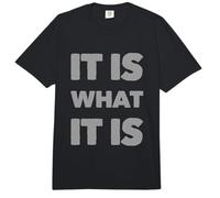Es lo Que es | Cita Divertida y sarcástica relacionada con el Estilo de Vida Comfort Colors Adult Heavyweight T-Shirt