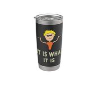 Es lo que es Vaso térmico de acero inoxidable de doble pared