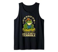Es lo Que es y es Bastante Terrible Hillbilly Frog Sapo Camiseta sin Mangas