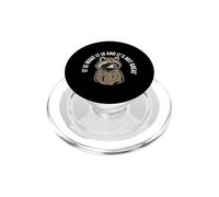 Es lo Que es y no es Genial I Mapache Retro PopSockets PopGrip para MagSafe