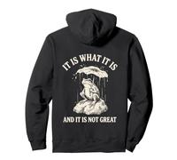 Es lo Que es y no es una Gran Rana (en la Parte Trasera) Sudadera con Capucha