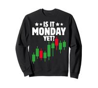 ¿Es Lunes sin Embargo el Comercio de acciones Crypto Money Investor Trader Sudadera