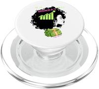 Es Lunes sin Embargo Mujer Afro Day Stock Trader Estilo de Vida PopSockets PopGrip para MagSafe