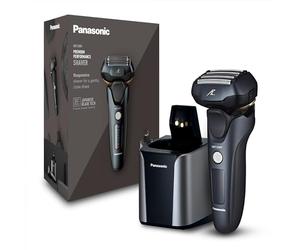 ES-LV97 Afeitadora eléctrica de 5 cuchillas con sensor para barbas con gran capacidad de respuesta, soporte de carga y uso en seco y en mojado