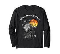 Es mañana ya Resaca árbol Humano para Amantes de Las Fiestas Manga Larga