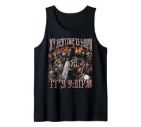 Es más allá de mi hora de dormir, divertido, pirata de memes de esqueleto duro Camiseta sin Mangas