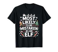 Es más probable que se confundan con una Navidad de elfo Camiseta