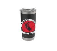 Es mejor abrocharse el cinturón y le encanta la equitación deportiva tradicional Vaso térmico de acero inoxidable de doble pared