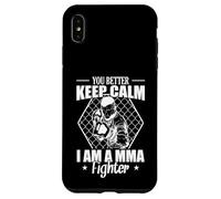Es mejor que mantengas la calma soy un luchador de MMA Carcasa para iPhone XS Max