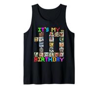 Es mi 10 cumpleaños Divertidos Memes de Cerebro Italiano para niños y niñas Camiseta sin Mangas