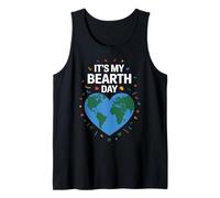 Es mi Bearth Day Día de la Tierra Bday Bday Camiseta sin Mangas