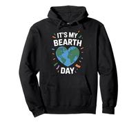 Es mi Bearth Day Día de la Tierra Bday Bday Sudadera con Capucha