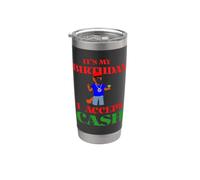 Es mi cumpleaños Acepto dinero en efectivo Vaso térmico de acero inoxidable de doble pared