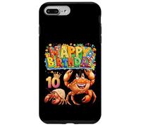 Es mi cumpleaños, Cangrejo, niña de 10 años Carcasa para iPhone 7 Plus/8 Plus
