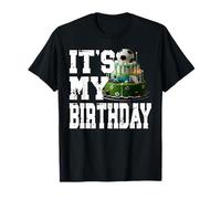 ES MI CUMPLEAÑOS Jugadores de fútbol Bday Juego de portería de fútbol Camiseta