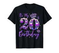 Es mi cumpleaños número 20 20 años Celebración de veinte años Camiseta