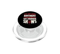 Es mi cumpleaños número 65 Ahora déjame Ver mis programas de Asesinato PopSockets PopGrip para MagSafe